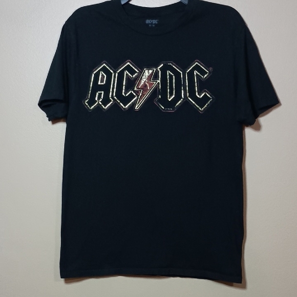 AC/DC Black Short Sleeve Tee - Picture 1 of 4